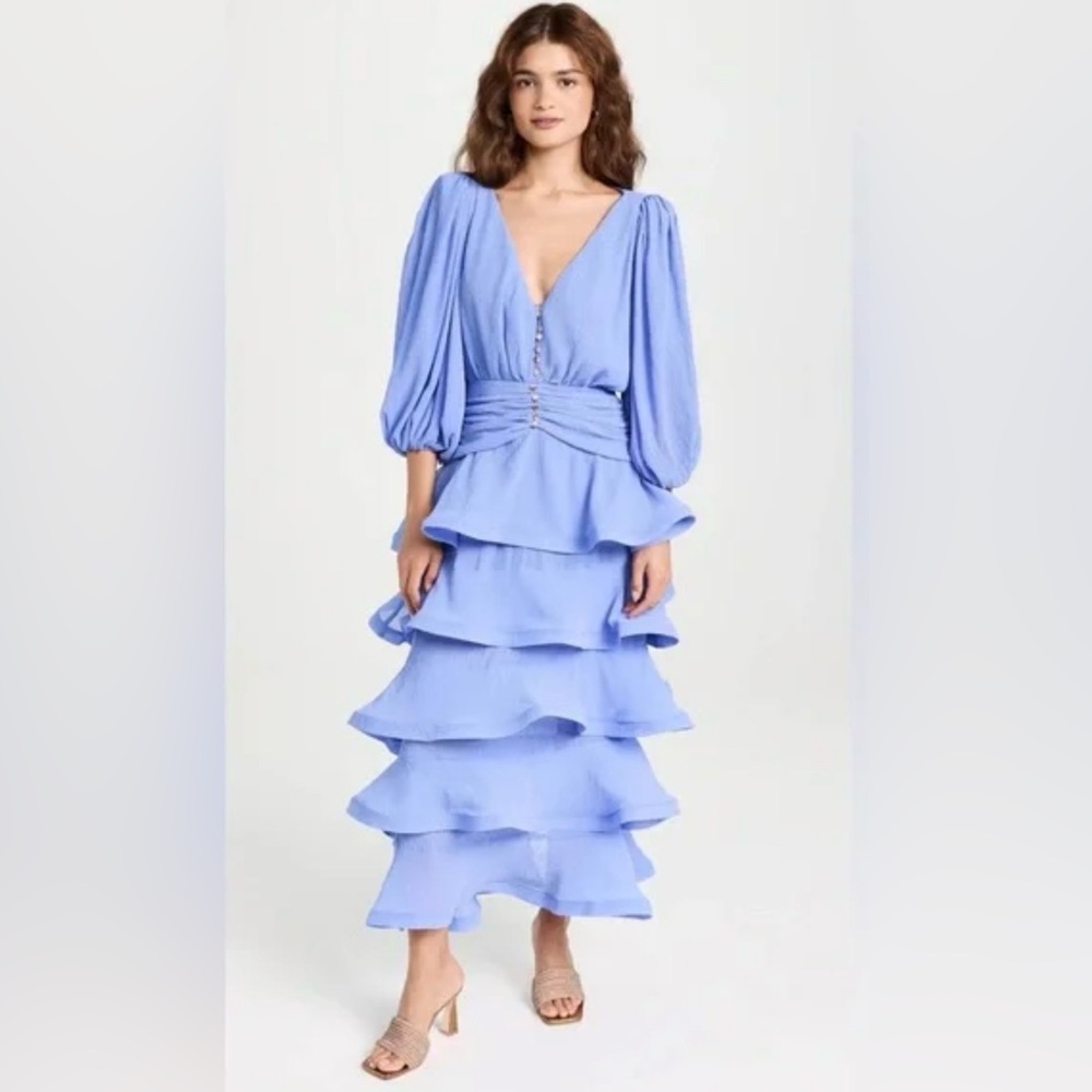 Elliatt ultramarine dress lapis blue, size large